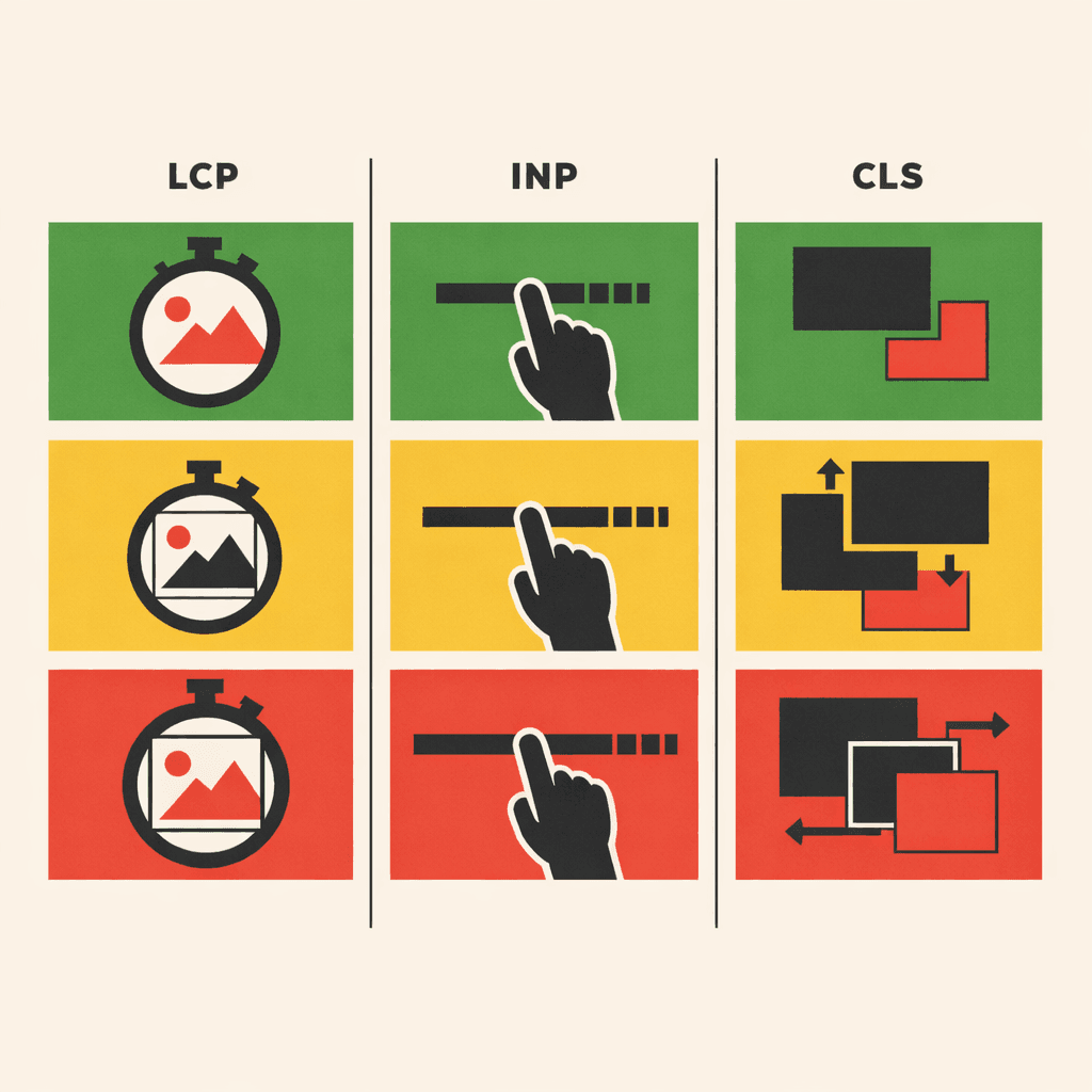Core Web Vitals 2026: LCP, INP, and CLS Thresholds Explained — illustration 1