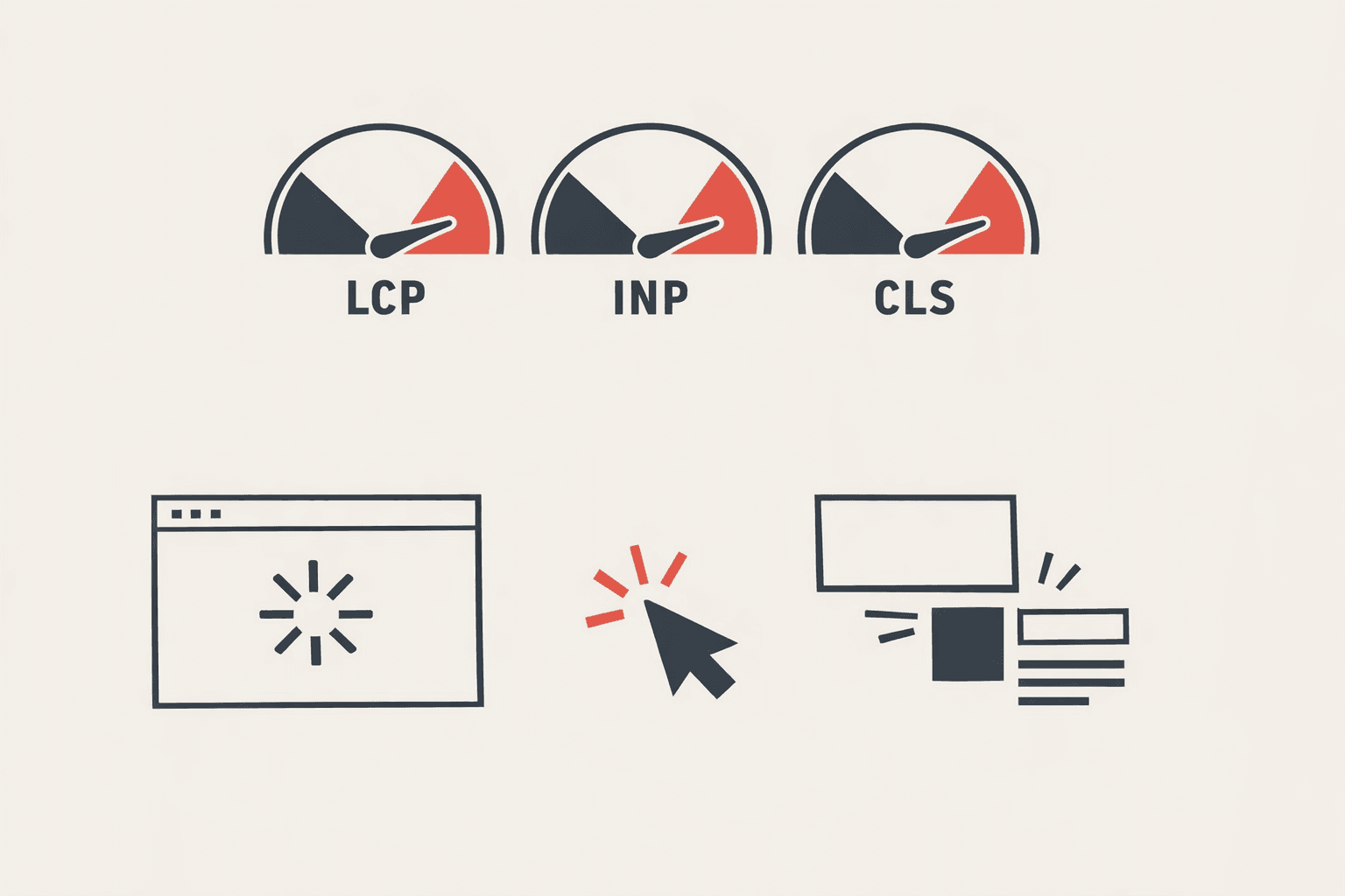 Core Web Vitals 2026: LCP, INP, and CLS Thresholds Explained